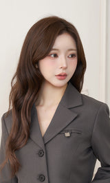モデル：158cm（着用サイズ：S　着用カラー：GRY）