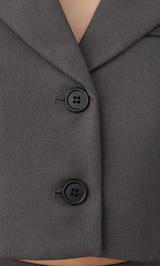 モデル：158cm（着用サイズ：S　着用カラー：GRY）