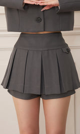 モデル：158cm（着用サイズ：S　着用カラー：GRY）