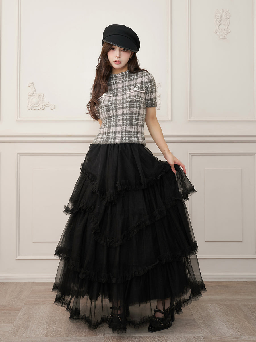 モデル：158cm（着用サイズ：FREE　着用カラー：GRY）