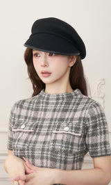 モデル：158cm（着用サイズ：FREE　着用カラー：GRY）