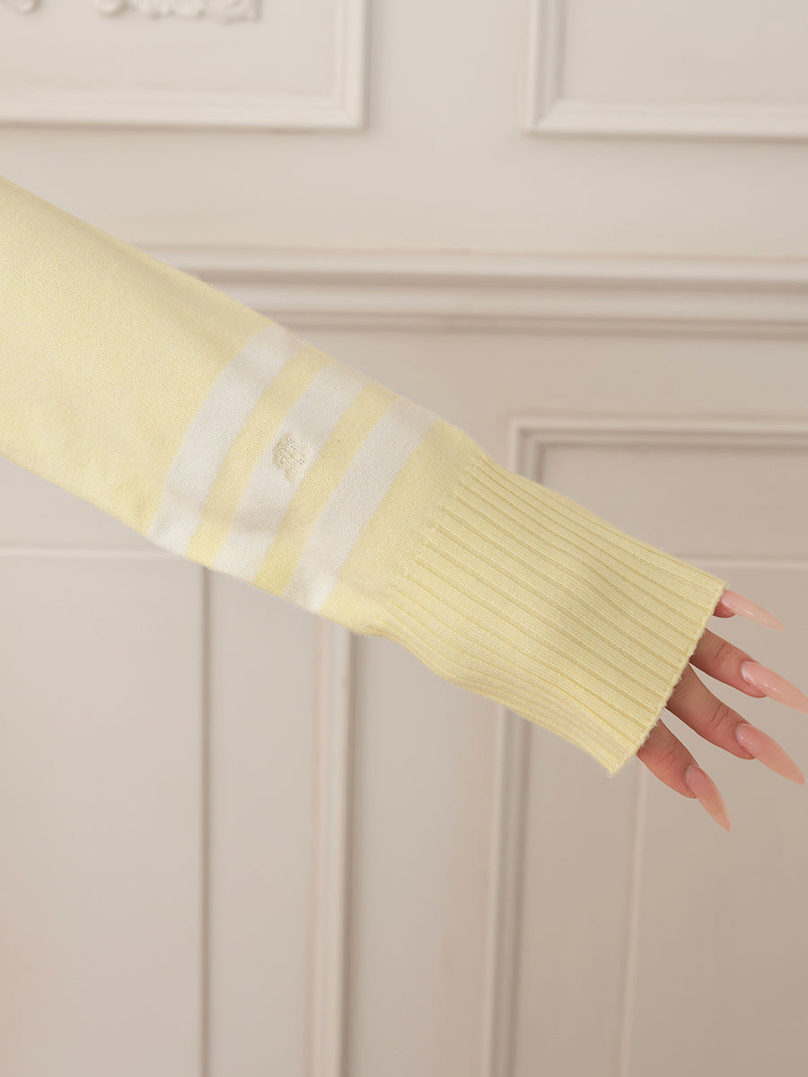 モデル：158cm（着用サイズ：FREE　着用カラー：YEL）