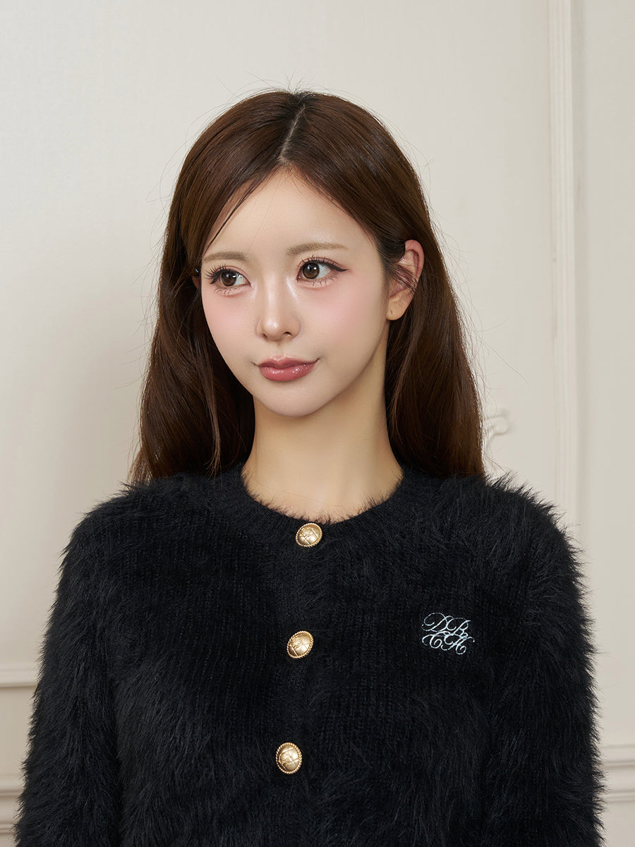 モデル：158cm（着用サイズ：FREE　着用カラー：BLK）