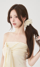 モデル：158cm（着用サイズ：FREE　着用カラー：YEL）