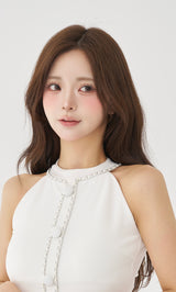 モデル：158cm（着用サイズ：FREE　着用カラー：WHT）