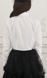 モデル：158cm（着用サイズ：FREE　着用カラー：WHT）