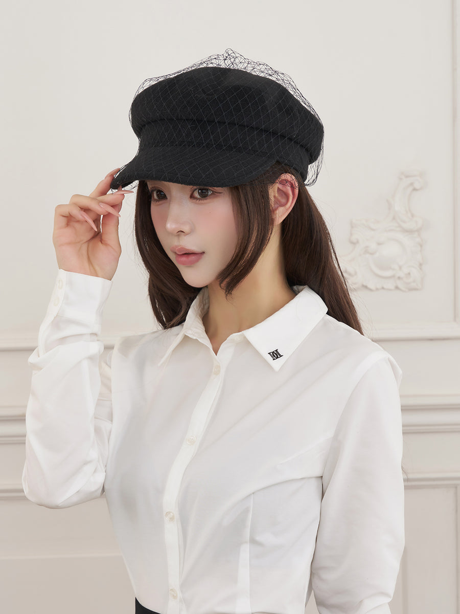 モデル：158cm（着用サイズ：FREE　着用カラー：WHT）