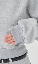 モデル：158cm（着用サイズ：FREE　着用カラー：GRY）
