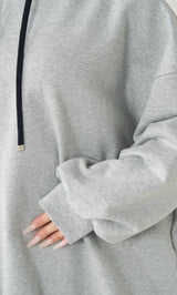 モデル：158cm（着用サイズ：FREE　着用カラー：GRY）