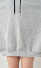 モデル：158cm（着用サイズ：FREE　着用カラー：GRY）