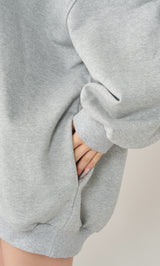 モデル：158cm（着用サイズ：FREE　着用カラー：GRY）