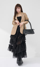 サイズ：FREE　カラー：BLK