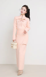 モデル：158cm（着用サイズ：FREE　着用カラー：B-PNK）