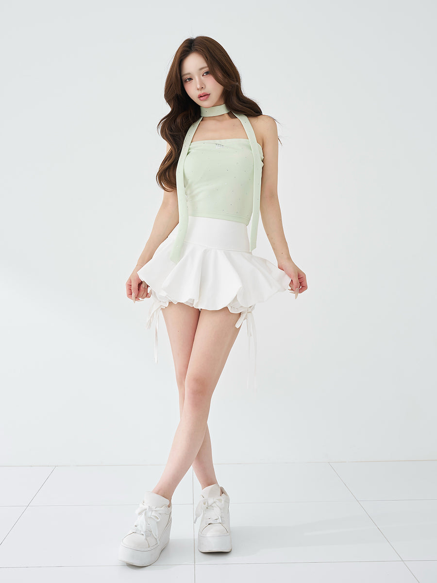 モデル：158cm（着用サイズ：FREE　着用カラー：MNT）