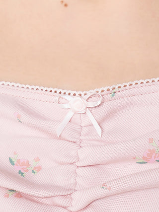 モデル：158cm（着用サイズ：FREE　着用カラー：PNK）