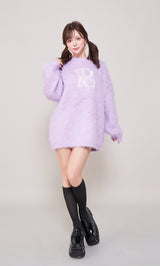 モデル：158cm（着用サイズ：FREE　着用カラー：PUR）