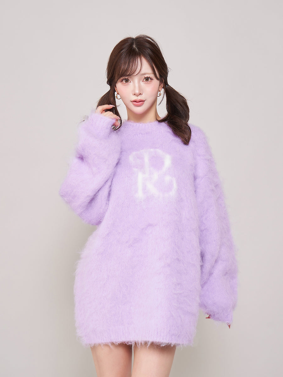 モデル：158cm（着用サイズ：FREE　着用カラー：PUR）