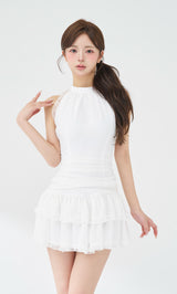 モデル：158cm（着用サイズ：FREE　着用カラー：WHT）