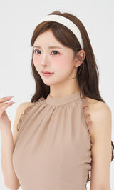 モデル：158cm（着用サイズ：FREE　着用カラー：BEG）