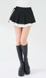 モデル：158cm（着用サイズ：S　着用カラー：BLK）