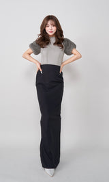 モデル：158cm（着用サイズ：FREE　着用カラー：GRY）