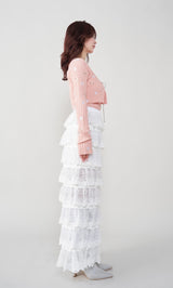 モデル：158cm（着用サイズ：FREE　着用カラー：WHT）