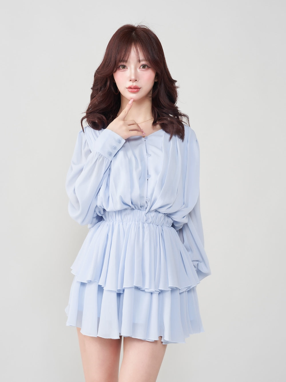 ファッション 通販 フラッフィーフリルミニワンピース – (ダーリッチ) Darich ワンピース