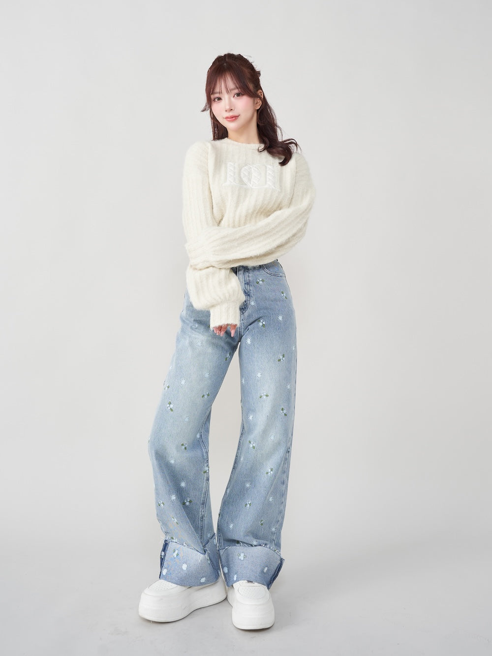 スプリングフラワーデニムパンツ – Darich (ダーリッチ)