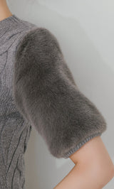 モデル：158cm（着用サイズ：FREE　着用カラー：GRY）