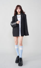 モデル：158cm（着用サイズ：FREE　着用カラー：WHT）
