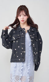 モデル：158cm（着用サイズ：FREE　着用カラー：BLK）
