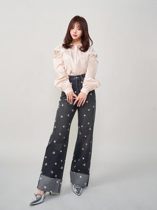 モデル：158cm（着用サイズ：FREE　着用カラー：PNK）