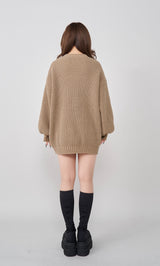 モデル：158cm（着用サイズ：FREE　着用カラー：BEG）