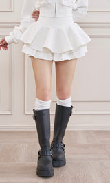 モデル：162cm（着用サイズ：FREE　着用カラー：WHT）