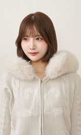 モデル：162cm（着用サイズ：FREE　着用カラー：L-GRY）