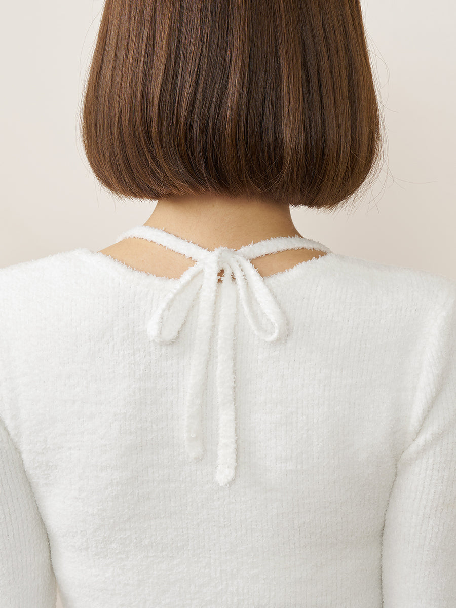 モデル：162cm（着用サイズ：FREE　着用カラー：WHT）