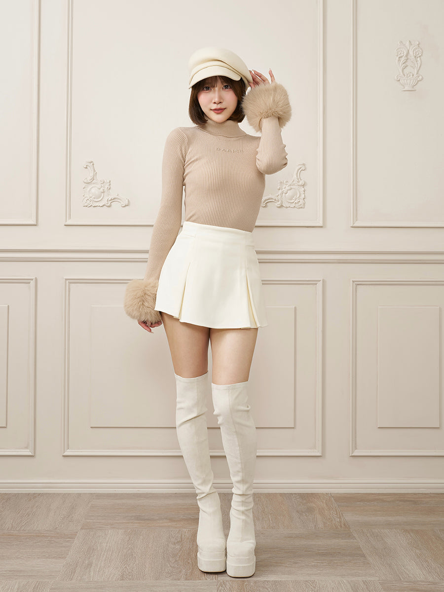 モデル：162cm（着用サイズ：FREE　着用カラー：BEG）