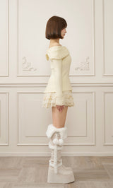モデル：162cm（着用サイズ：FREE　着用カラー：WHT）