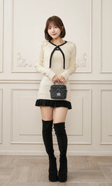 モデル：162cm（着用サイズ：FREE　着用カラー：WHT）