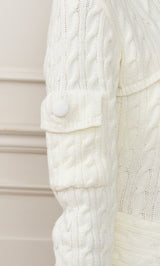 モデル：162cm（着用サイズ：FREE　着用カラー：WHT）