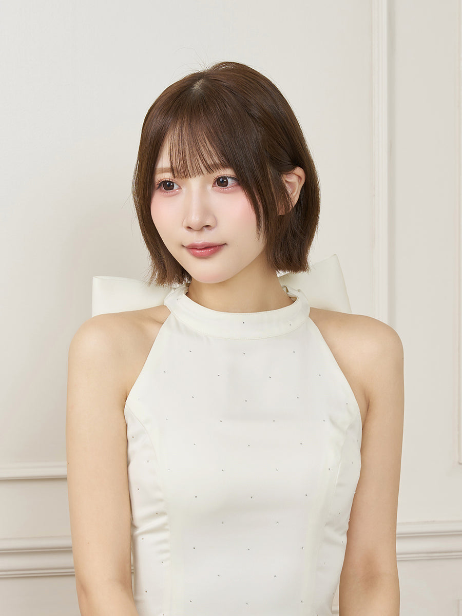 モデル：162cm（着用サイズ：FREE　着用カラー：IVO）