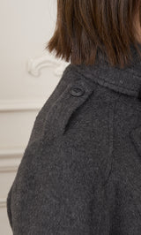 モデル：162cm（着用サイズ：S　着用カラー：GRY）