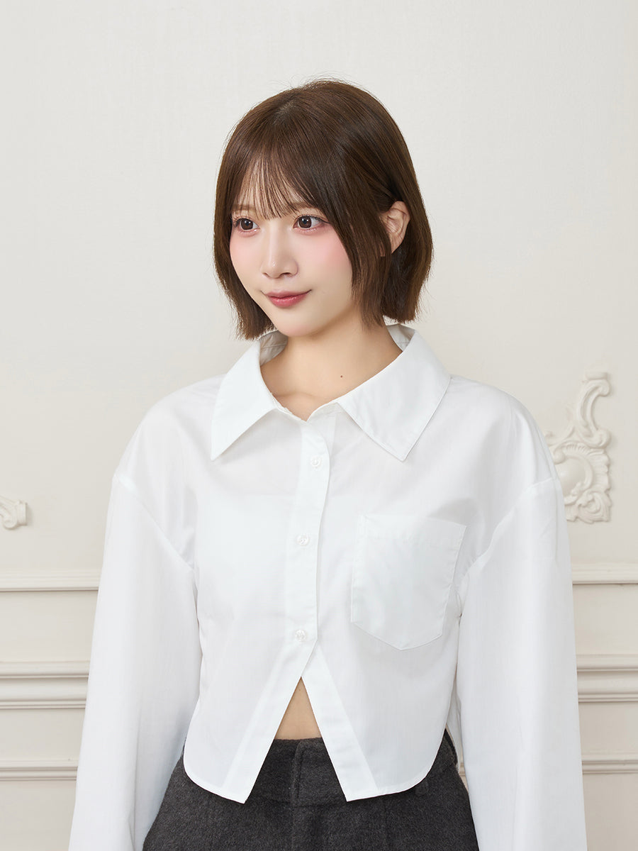 モデル：162cm（着用サイズ：FREE　着用カラー：BLK）