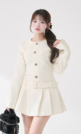 モデル：158cm（着用サイズ：FREE　着用カラー：WHT）