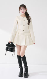 モデル：158cm（着用サイズ：FREE　着用カラー：WHT）