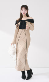 モデル：158cm（着用サイズ：FREE　着用カラー：BEG）