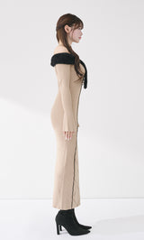 モデル：158cm（着用サイズ：FREE　着用カラー：BEG）