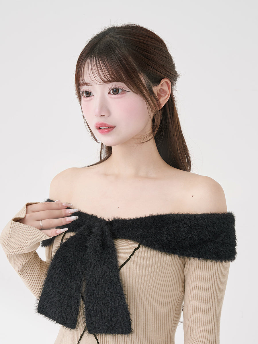 モデル：158cm（着用サイズ：FREE　着用カラー：BEG）