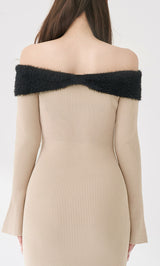 モデル：158cm（着用サイズ：FREE　着用カラー：BEG）