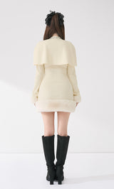 モデル：158cm（着用サイズ：FREE　着用カラー：IVO）